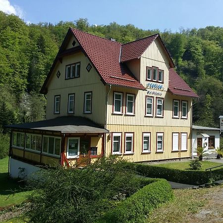 Pension Waldfrieden Thale Buitenkant foto