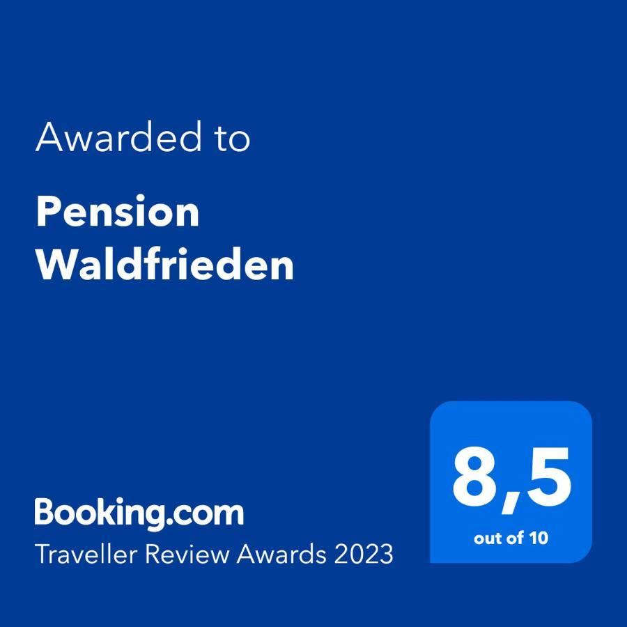 Pension Waldfrieden Thale Buitenkant foto