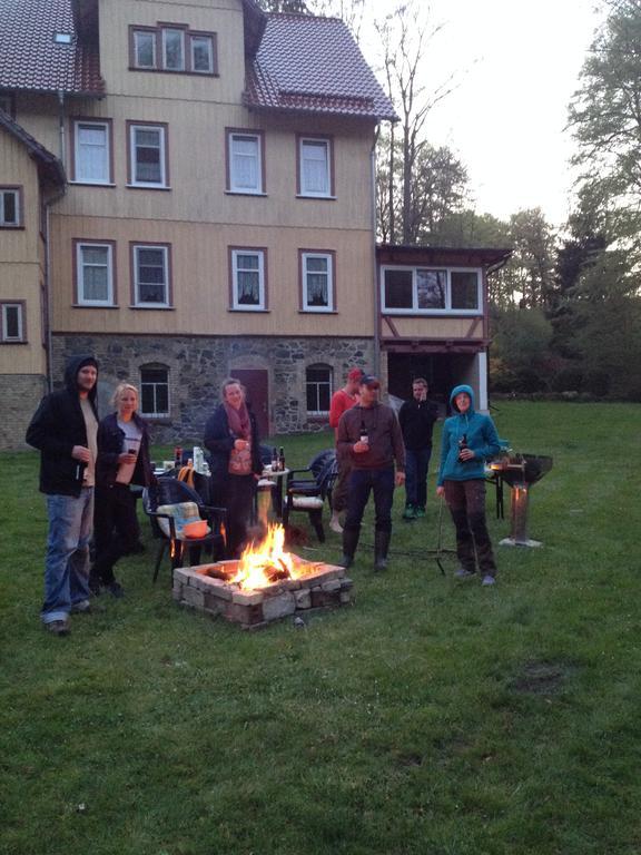 Pension Waldfrieden Thale Buitenkant foto